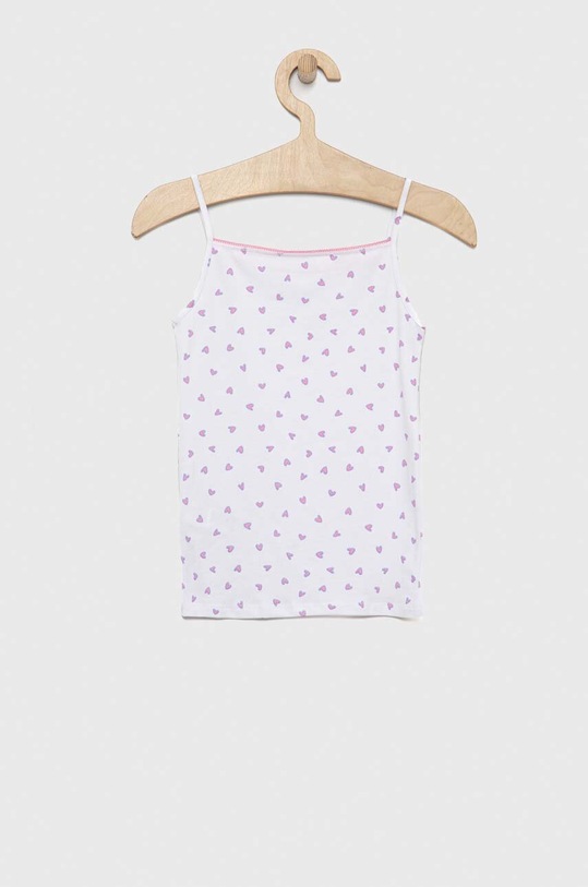 United Colors of Benetton top dziecięcy 2-pack 33BE0H00G.G.SEASONAL różowy