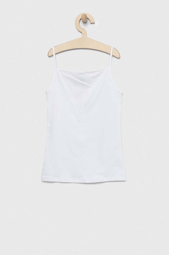United Colors of Benetton top dziecięcy 3MC10H00F.G.SEASONAL biały SS23