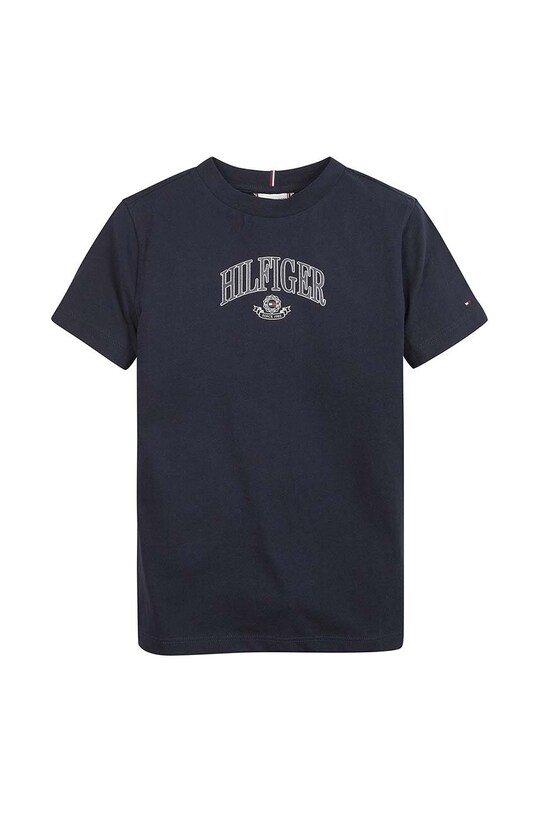 Tommy Hilfiger t-shirt bawełniany dziecięcy KG0KG07258.PPYX czarny SS23