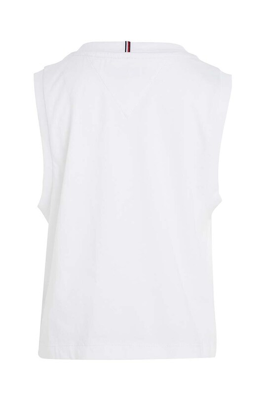 Κοριτσίστικα Παιδικό βαμβακερό Top Tommy Hilfiger KG0KG07262.PPYX λευκό