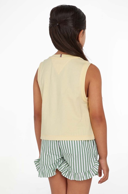 Tommy Hilfiger top bawełniany dziecięcy KG0KG07262.PPYX