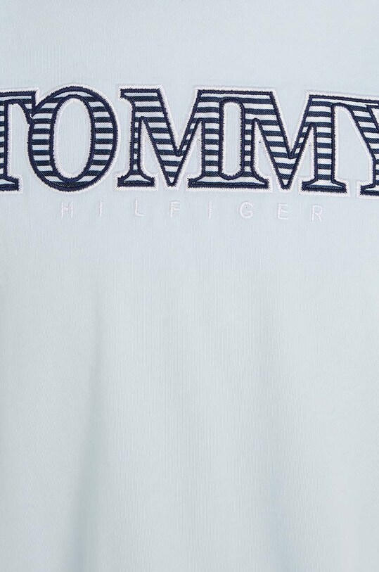 Παιδικό βαμβακερό μπλουζάκι Tommy Hilfiger μπλε KG0KG07269.PPYX