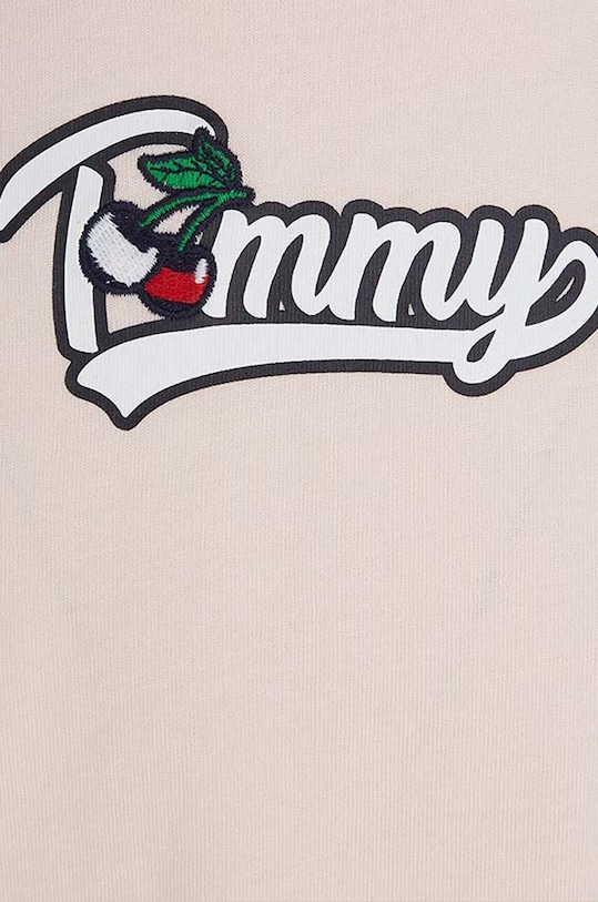 Παιδικό μπλουζάκι Tommy Hilfiger ροζ KG0KG07279.PPYX