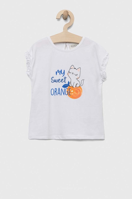 Футболка для немовлят Birba&Trybeyond з еластаном білий 999.64086.00.74.98