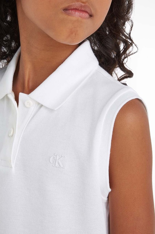 Calvin Klein Jeans poló IG0IG01947.PPYX fehér