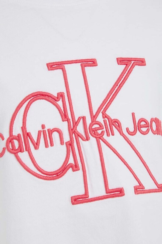 Calvin Klein Jeans tricou de bumbac pentru copii alb IG0IG01944.PPYX