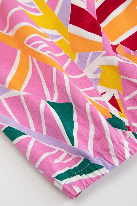 Детская хлопковая футболка Coccodrillo WC3140201JGK фиолетовой