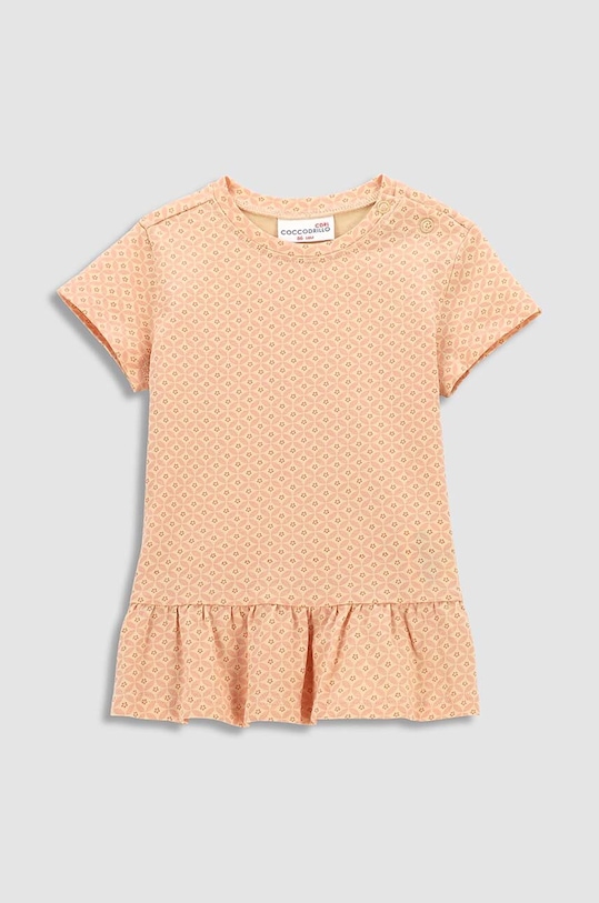 Παιδικό μπλουζάκι Coccodrillo WC3143203HGN μπεζ SS23