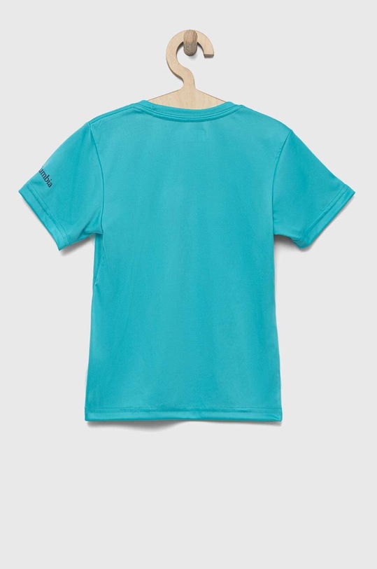 Dječja majica kratkih rukava Columbia Mirror Creek Short Sleeve Graphic Shirt 1989701.PPYX tirkizna SS23