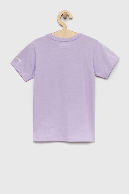 Columbia gyerek pamut póló Mission Lake Short Sleeve Graphic Shirt 1989791.PPYX lila SS23
