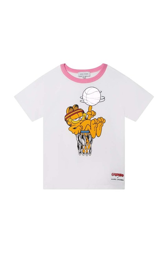Marc Jacobs t-shirt bawełniany dziecięcy W15652.114.150 biały SS23