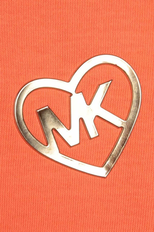 Dziewczynka Michael Kors t-shirt dziecięcy R15167.114.150 pomarańczowy