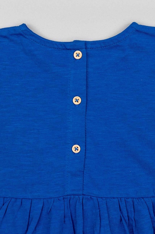 zippy t-shirt bawełniany dziecięcy niebieski ZKGAP0303.23002