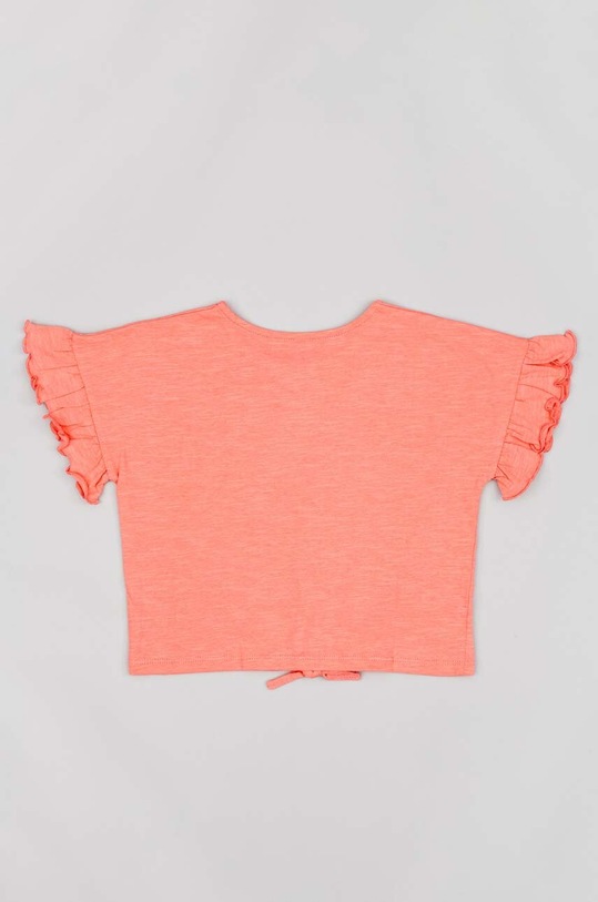 zippy t-shirt bawełniany dziecięcy ZKGAP0303.23029 pomarańczowy SS23
