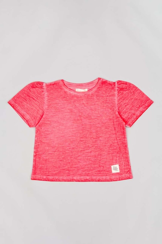 zippy tricou de bumbac pentru copii uni portocaliu ZKGAP0303.23016