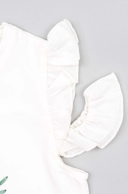 zippy t-shirt dziecięcy biały ZKGAP0303.23019