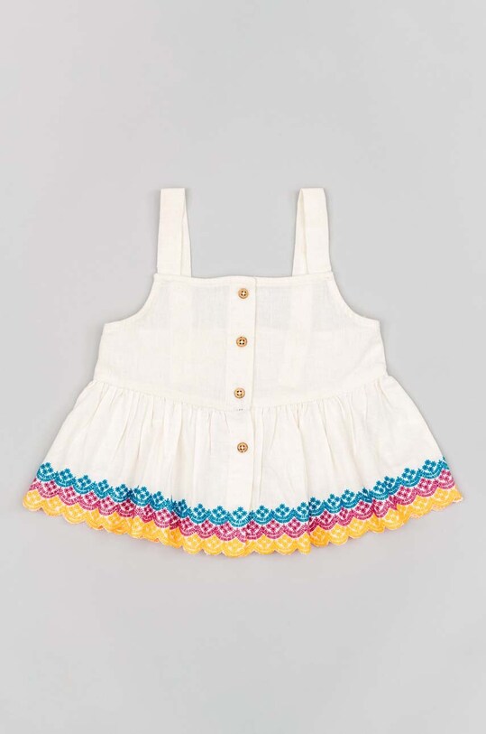 zippy top dziecięcy ZKGAP0302.23008 beżowy SS23