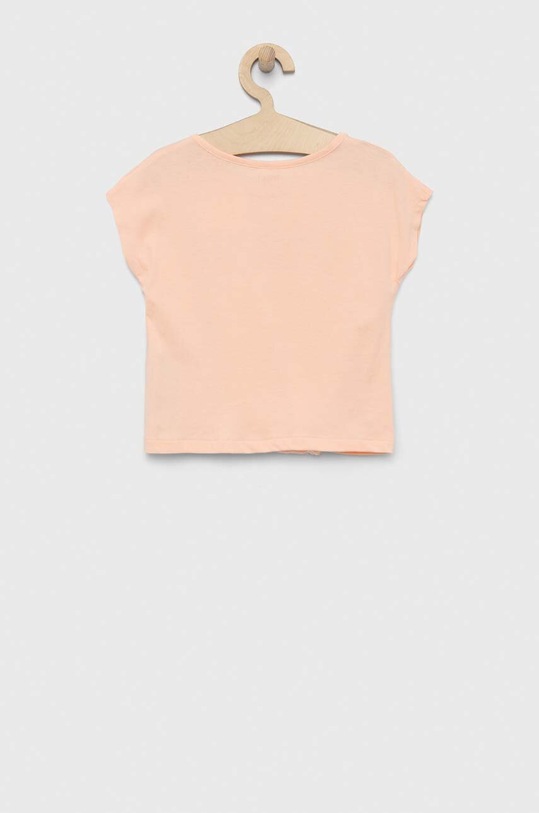Roxy t-shirt bawełniany dziecięcy ERGZT03969 pomarańczowy SS23