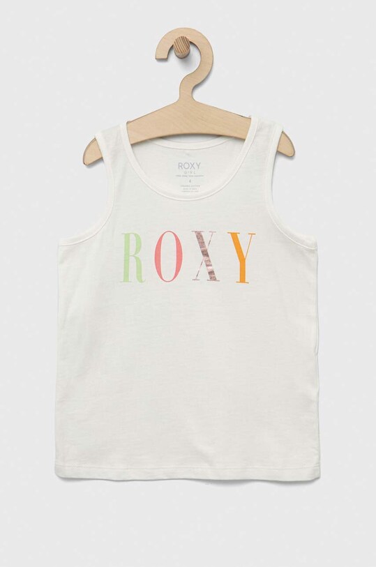 Детски памучен топ Roxy памук бял ERGZT03964
