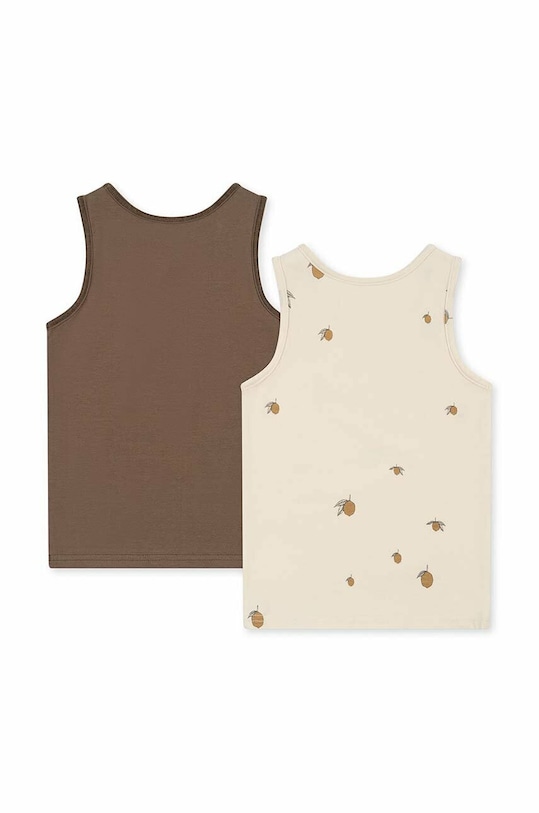 Konges Sløjd top dziecięcy 2-pack KS4638 zielony SS23