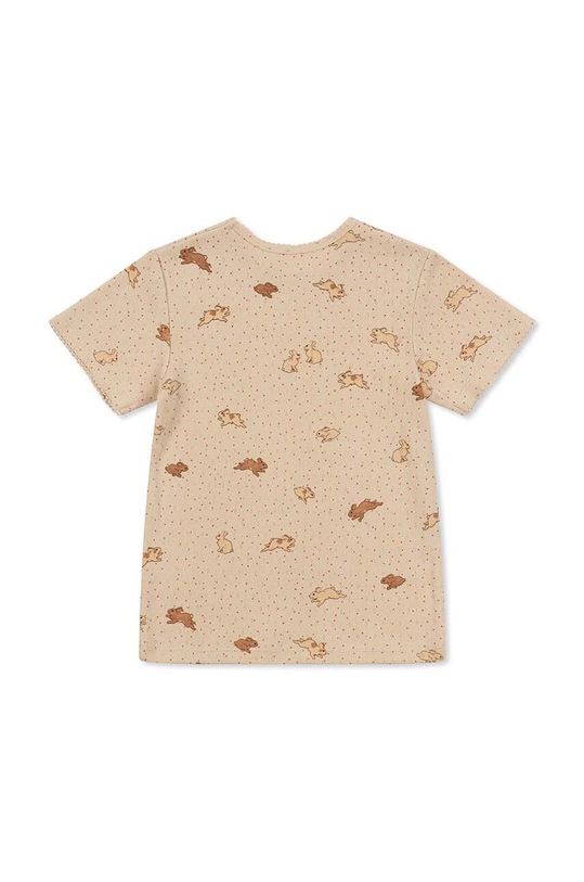 Παιδικό βαμβακερό μπλουζάκι Konges Sløjd KS5272 πορτοκαλί SS23