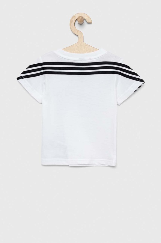 Dětské bavlněné tričko adidas x Disney HR9482 bílá SS23