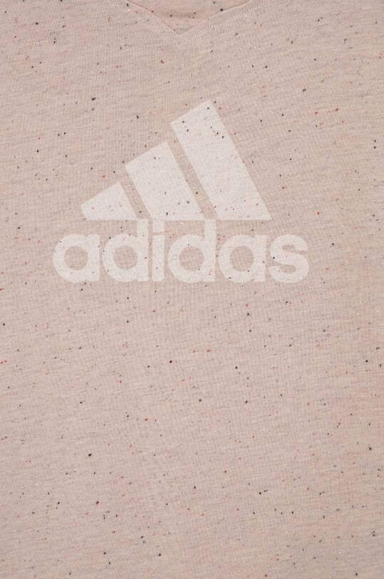 Хлопчик Дитяча футболка adidas G FI BL IC0108 бежевий