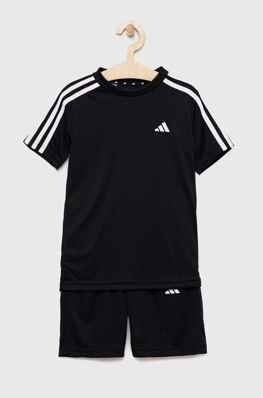 adidas komplet dziecięcy U TR-ES 3S IC5670 czarny SS24