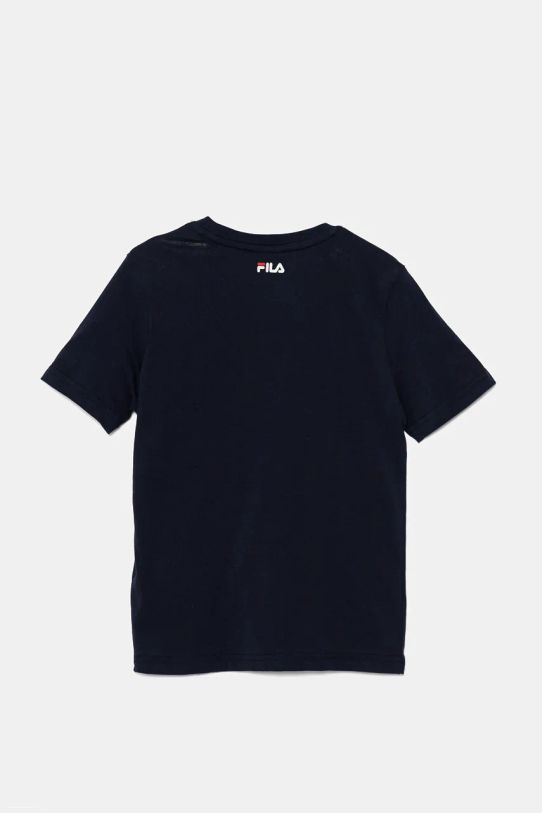 Fila tricou de bumbac pentru copii FAK0123 bleumarin SS25