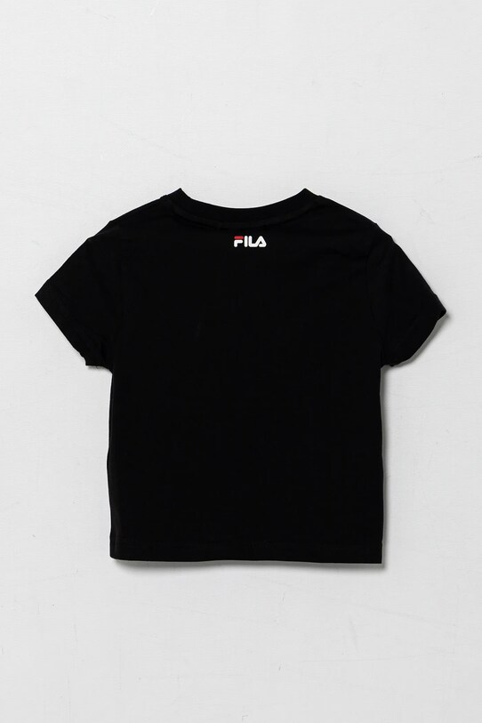 Fila tricou de bumbac pentru copii FAK0123 negru SS25