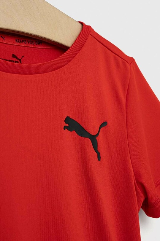 Chłopiec Puma t-shirt dziecięcy ACTIVE Small Logo Tee B 58698011.PPYX czerwony