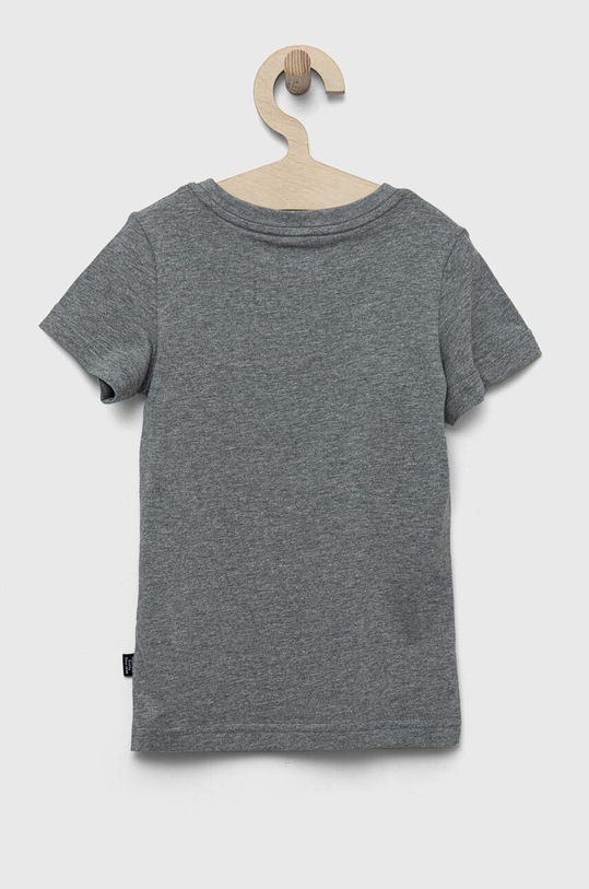 Puma t-shirt bawełniany dziecięcy ESS+ 2 Col Logo Tee B 58698503.PPYX szary SS23