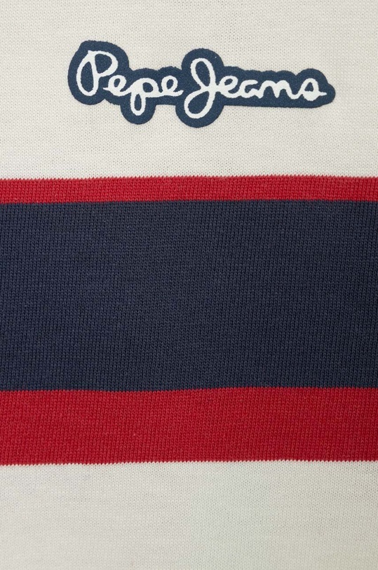 Chłopiec Pepe Jeans t-shirt bawełniany dziecięcy PB503508 biały