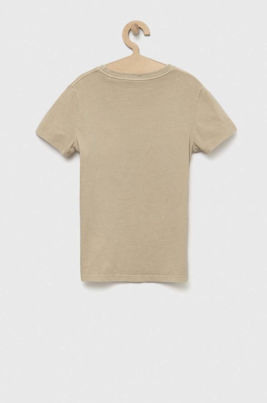 Pepe Jeans t-shirt bawełniany dziecięcy PB503535 beżowy SS23