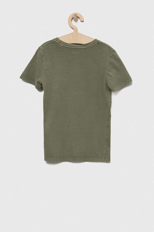 Pepe Jeans t-shirt in cotone per bambini PB503535 verde SS23
