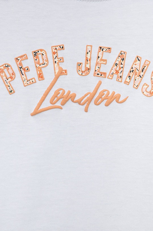 BIMBA Pepe Jeans t-shirt in cotone per bambini PG502937 bianco