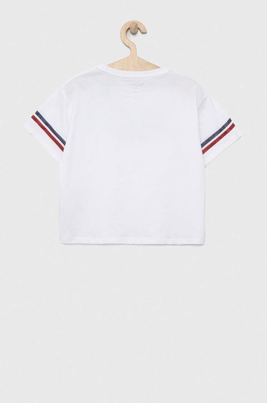 Pepe Jeans t-shirt bawełniany dziecięcy PG502942 biały SS23
