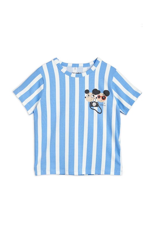 Mini Rodini t-shirt dziecięcy wzorzyste niebieski 2322014960