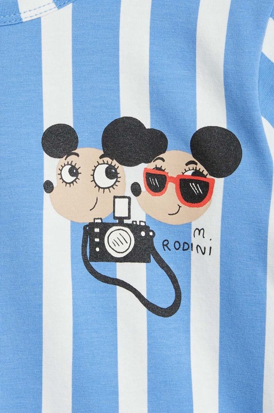 Chłopiec Mini Rodini t-shirt dziecięcy 2322014960 niebieski