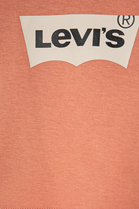 Хлопчик Дитяча футболка Levi's 6E8157 помаранчевий