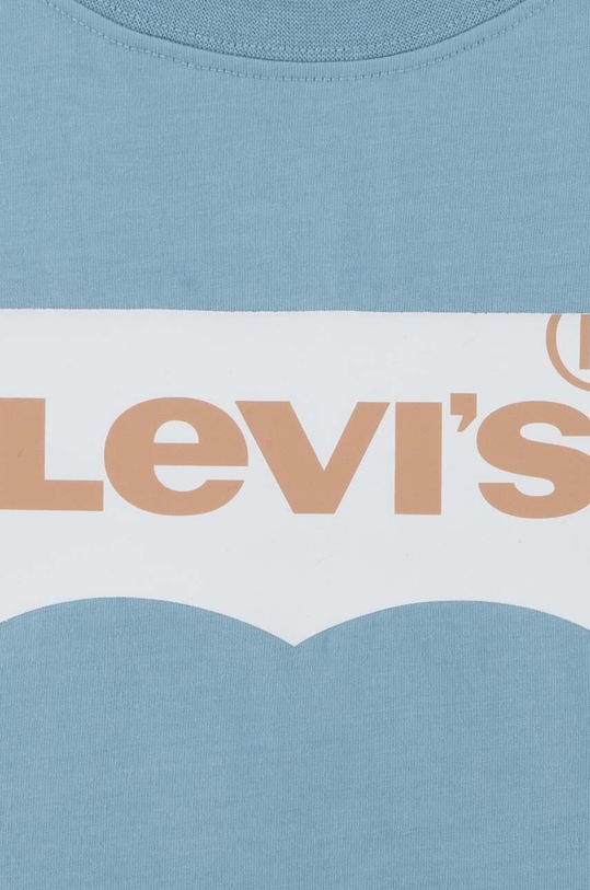 Κοριτσίστικα Παιδικό βαμβακερό μπλουζάκι Levi's 8E8157 μπλε