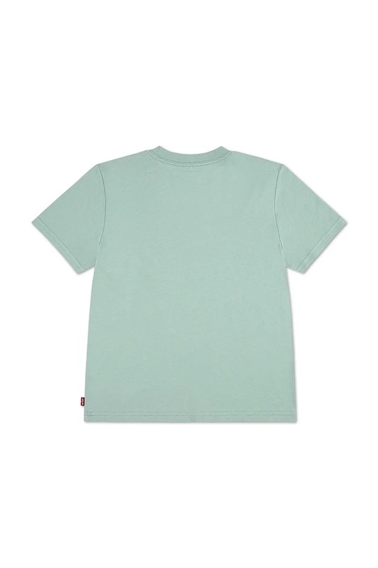 Levi's t-shirt bawełniany dziecięcy 8E8157 zielony SS26