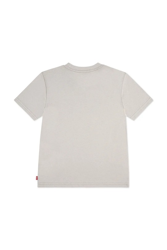 Levi's t-shirt bawełniany dziecięcy 8E8157 beżowy SS26