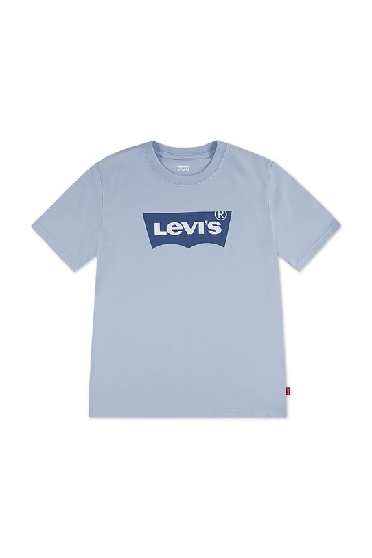 Levi's t-shirt bawełniany dziecięcy nadruk niebieski 9E8157