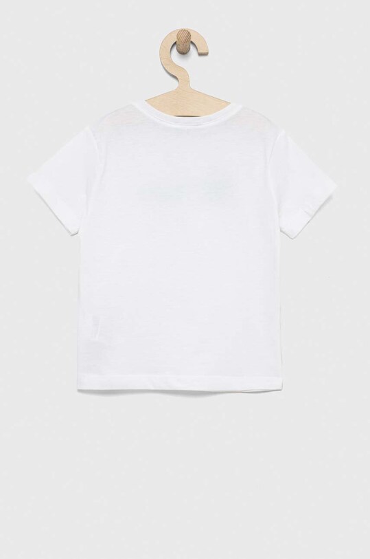 Dětské bavlněné tričko United Colors of Benetton 3096G108E.P.SEASONAL bílá SS23