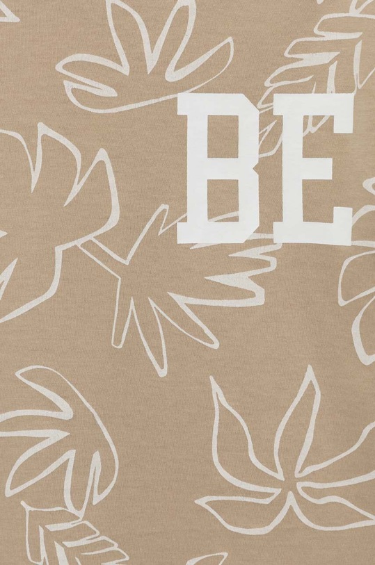 Chłopiec United Colors of Benetton t-shirt bawełniany dziecięcy 34D3C10BM.G.SEASONAL beżowy