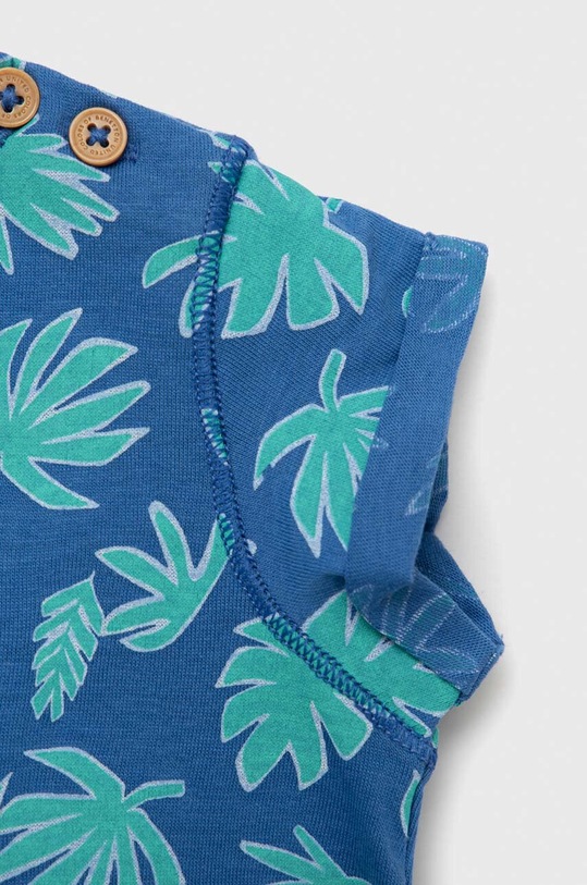Хлопчик Бавовняна футболка для немовлят United Colors of Benetton 3ECHA102T.W.SEASONAL блакитний