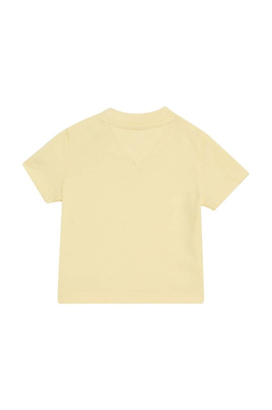 Tommy Hilfiger t-shirt niemowlęcy KN0KN01639.PPYX żółty SS23