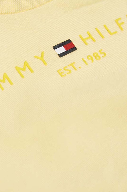 Chłopiec Tommy Hilfiger t-shirt niemowlęcy KN0KN01639.PPYX żółty