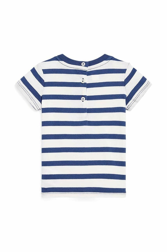 Polo Ralph Lauren t-shirt bawełniany niemowlęcy 310891323001 granatowy SS23